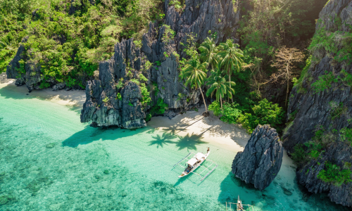 El Nido Entalula Island Small Paradise Beach