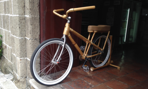 Bicycle Made from Bamboo